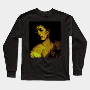 Beautiful girl, like gold on skin. So beautiful. Long Sleeve T-Shirt